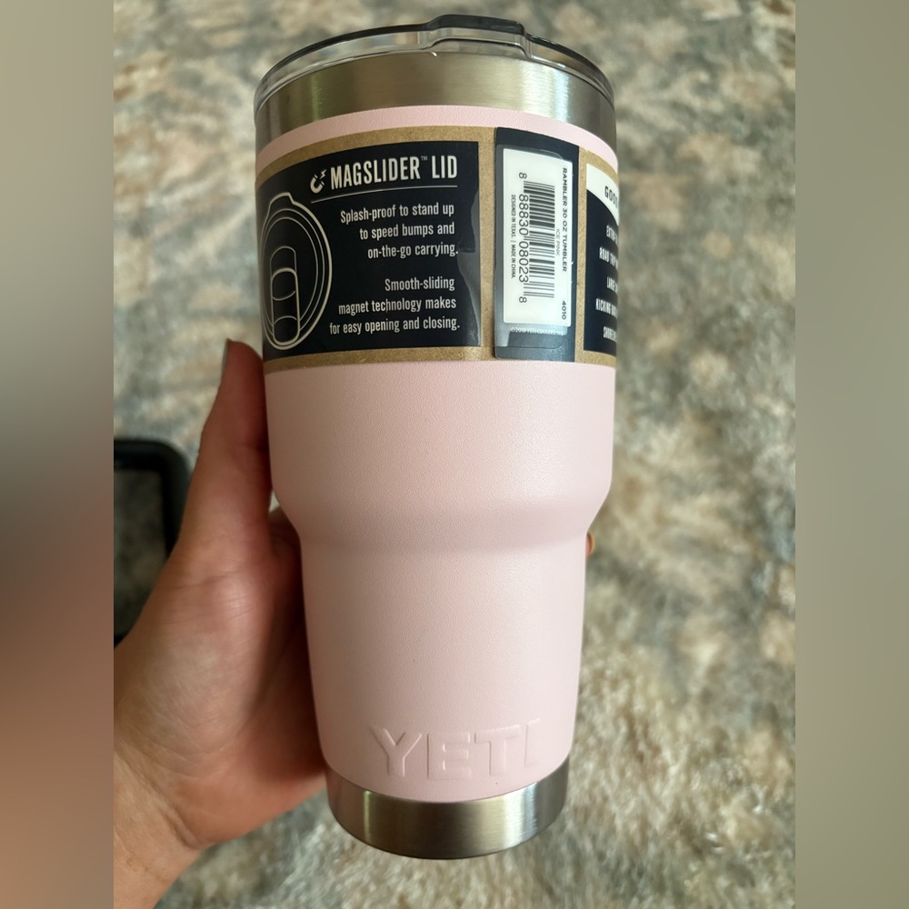 Ice Pink Yeti Rambler 30oz Tumbler